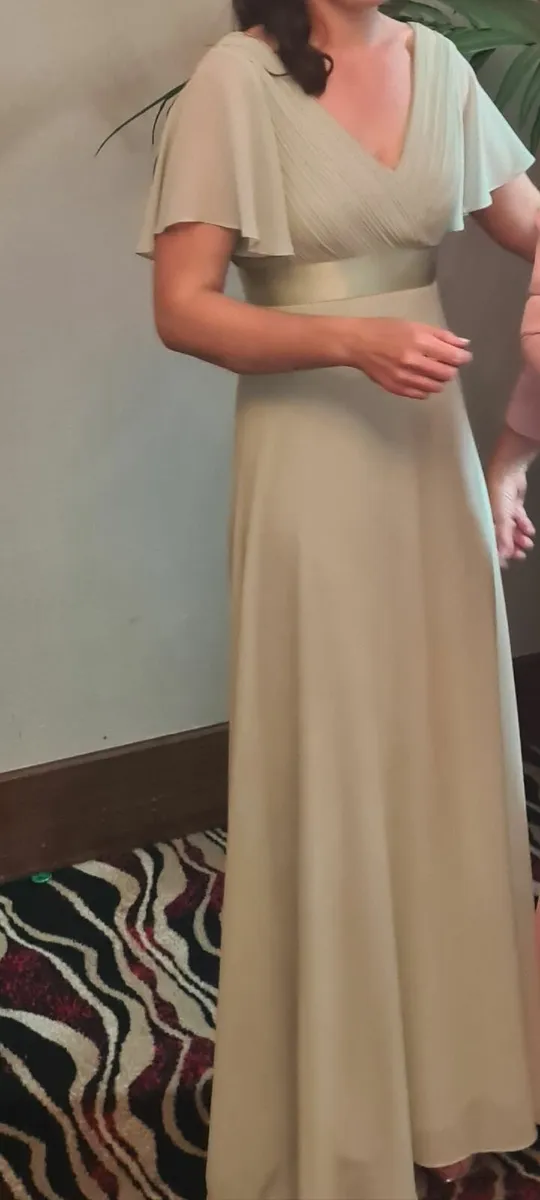 Sage Green Full Length Dress - Image 1