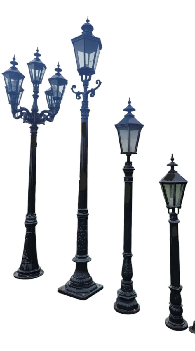 New Cast aluminium garden lamps lights - Image 2