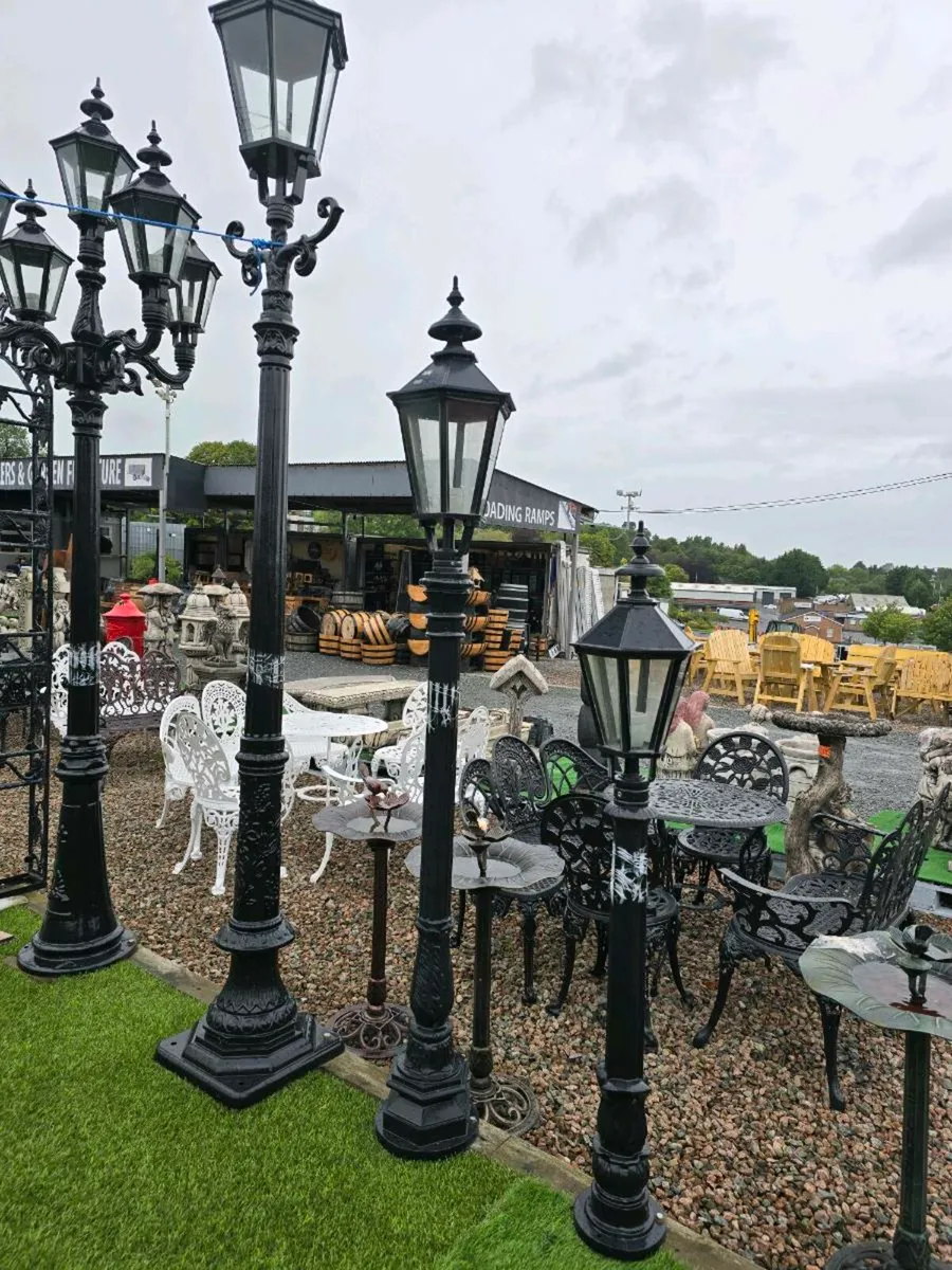 New Cast aluminium garden lamps lights - Image 4