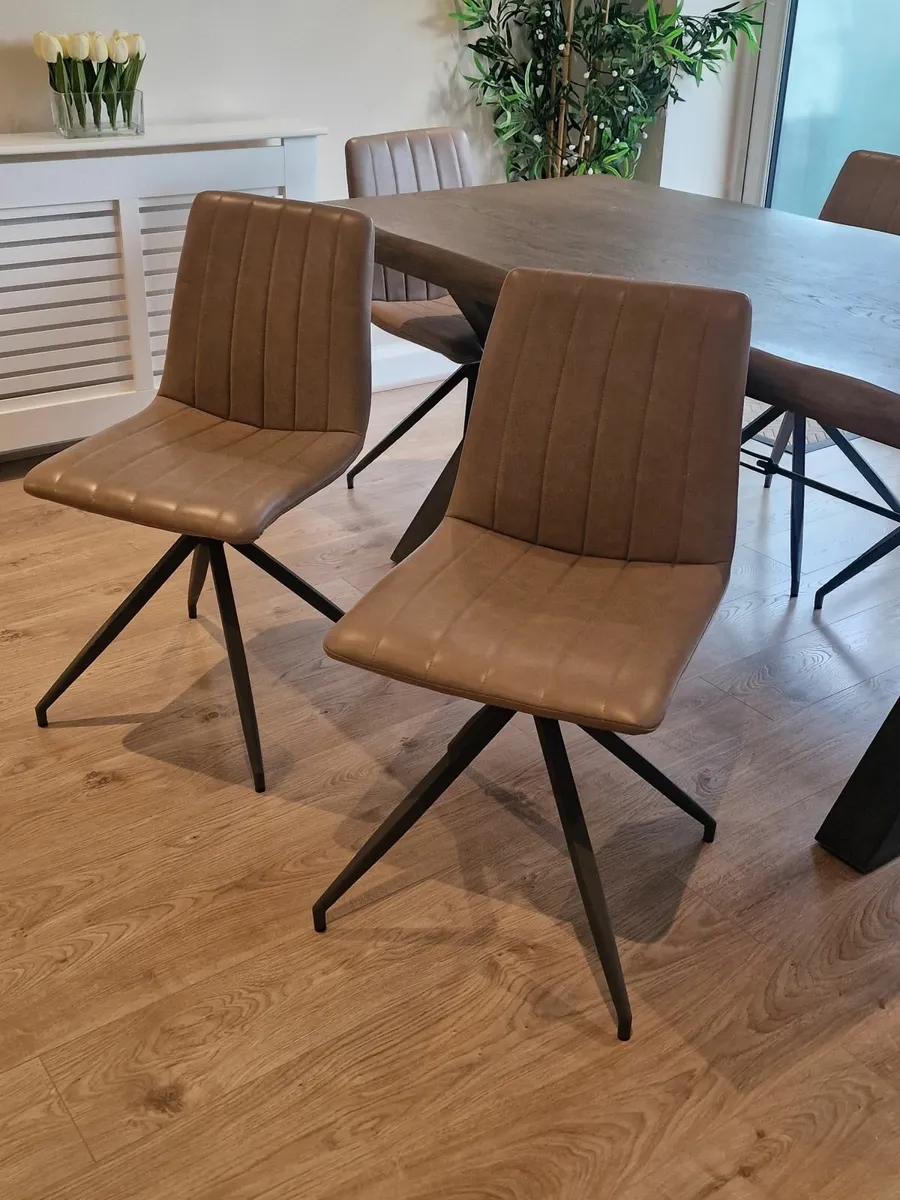 6 dining chairs - Image 2