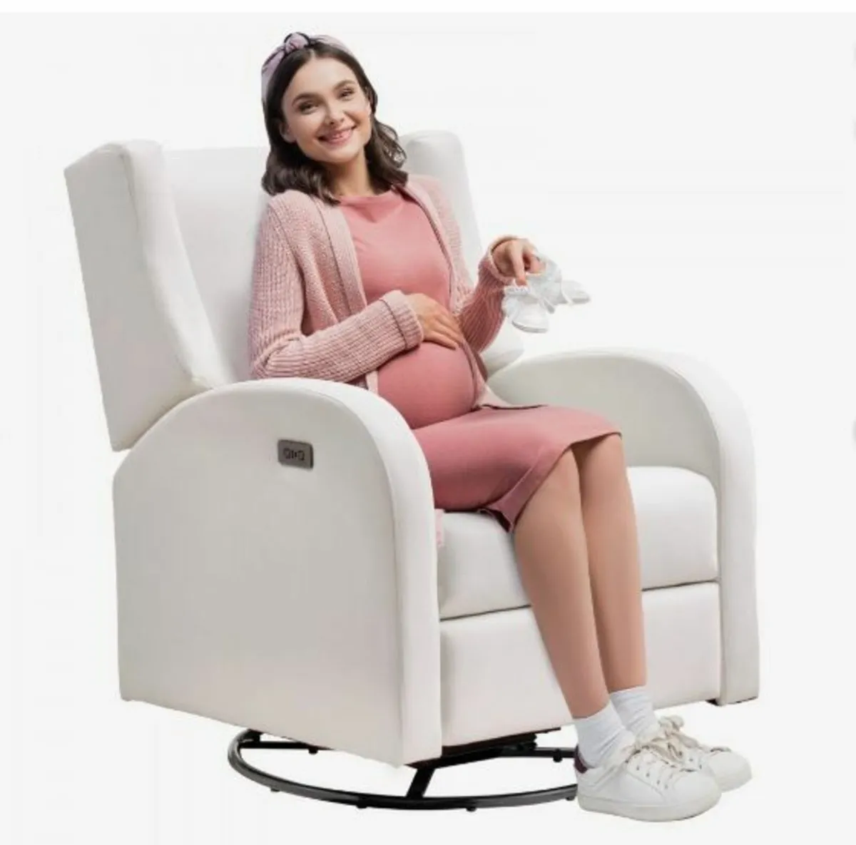 Electronic Power Recliner and Swivel Glider - Image 1