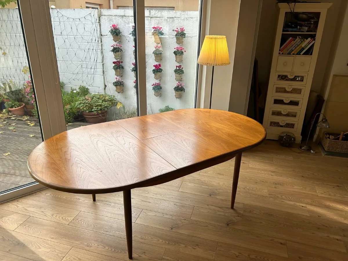 G-Plan Mid-Century  Dining Table and 6 Chairs - Image 2