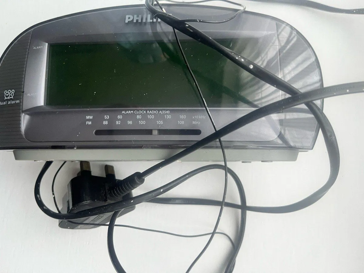 Philips alarm clock radio - Image 3