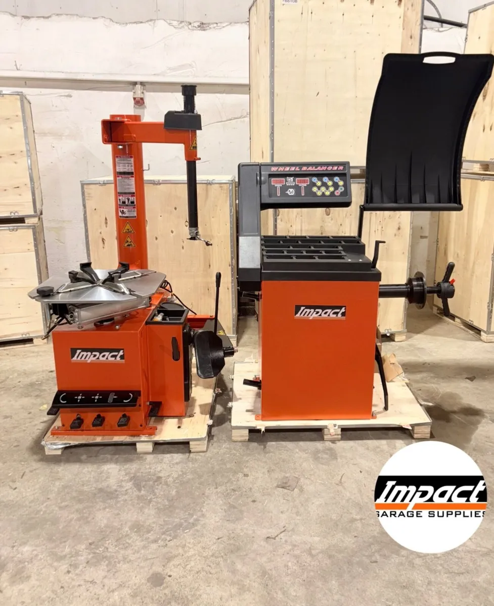 Tyre Machine and Wheel Balancer Package - Image 1