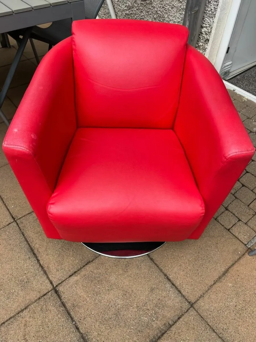 FREE Red Bucket Chair