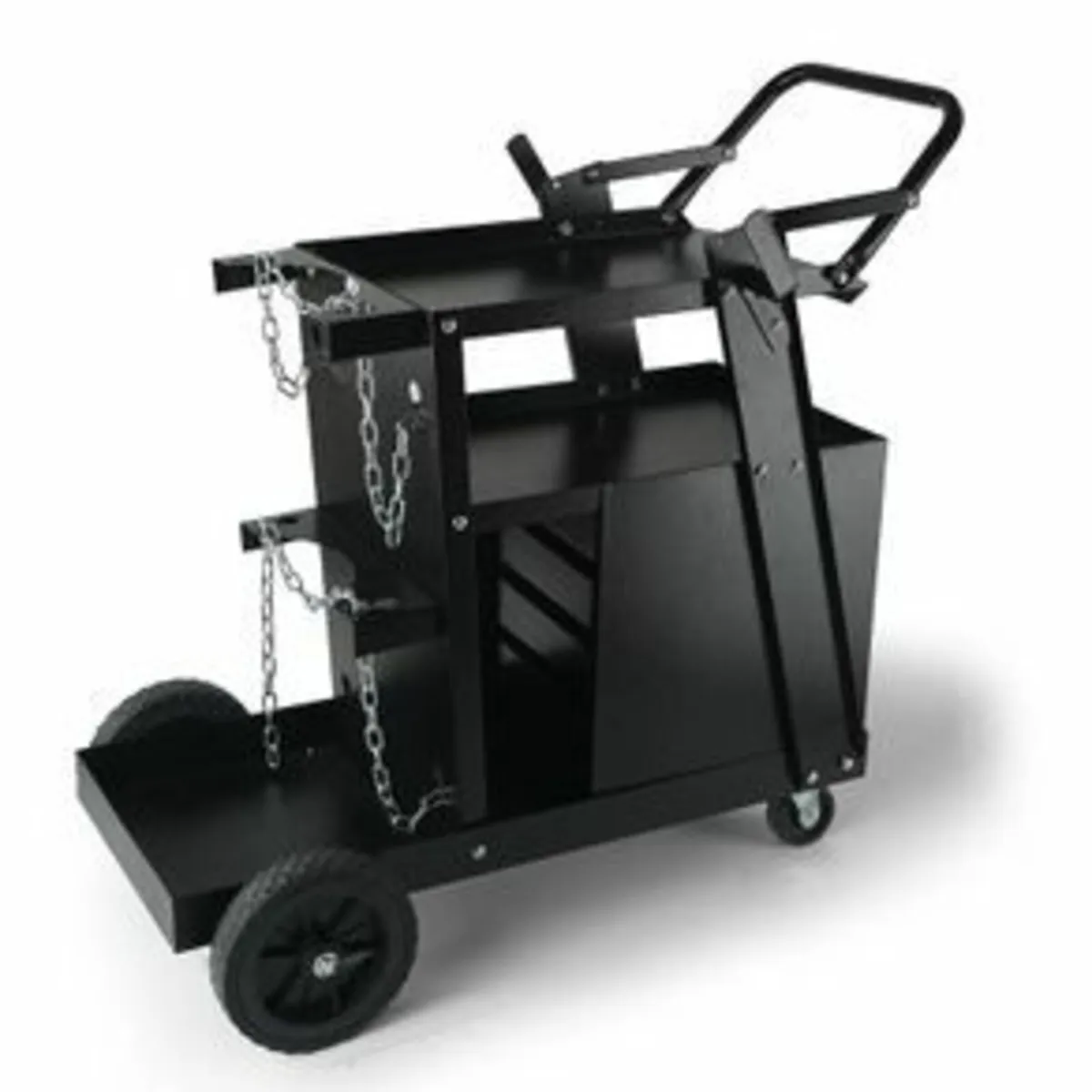 Welding trolley, 2 shelves with 4 drawers, welding - Image 1