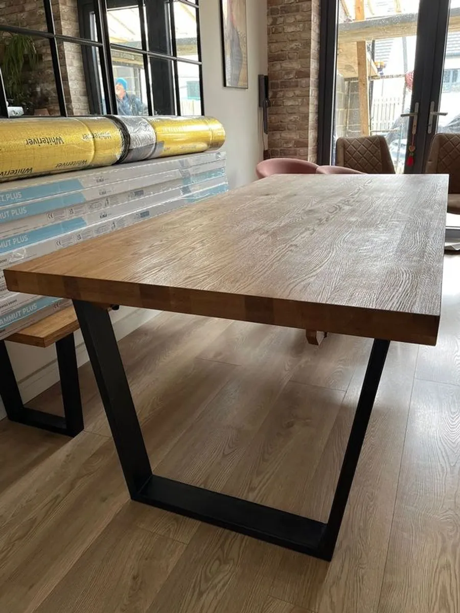 EZ Living Calia dining table & bench - Image 4