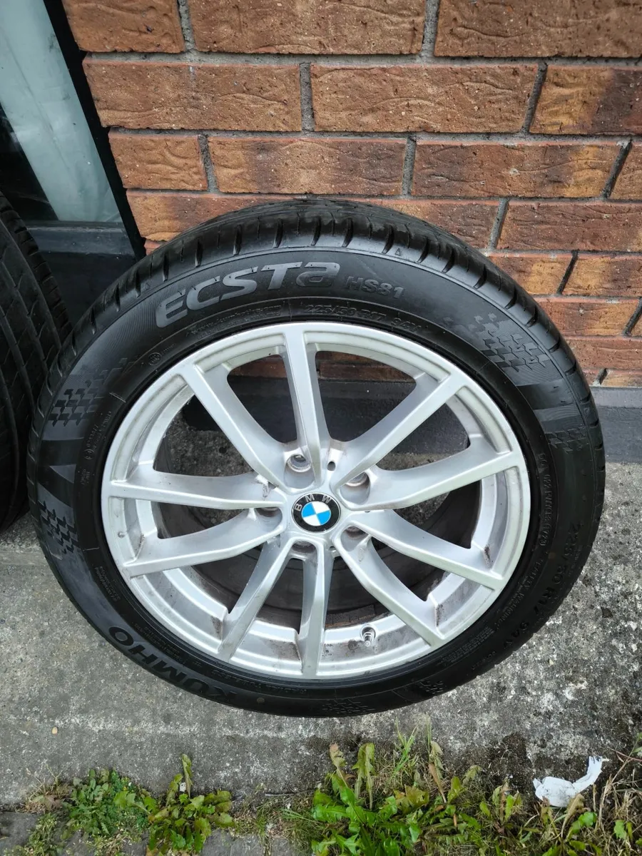 BMW 3 series genuine wheels alloys 5x112 225/50/17 - Image 3
