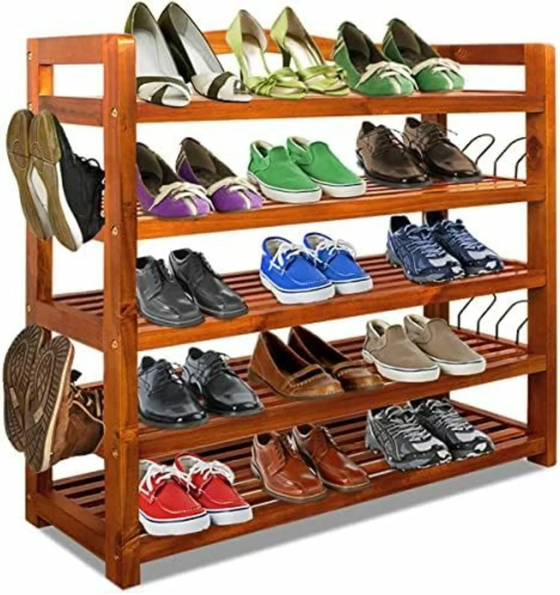 SET OF TWO Shoe Storage Shoe Rack high-quality aca - Image 2
