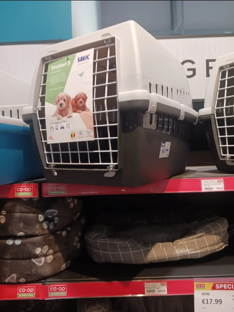 EXTRA LARGE DOG CRATE - LIKE NEW TAMPER PROOF - Image 4