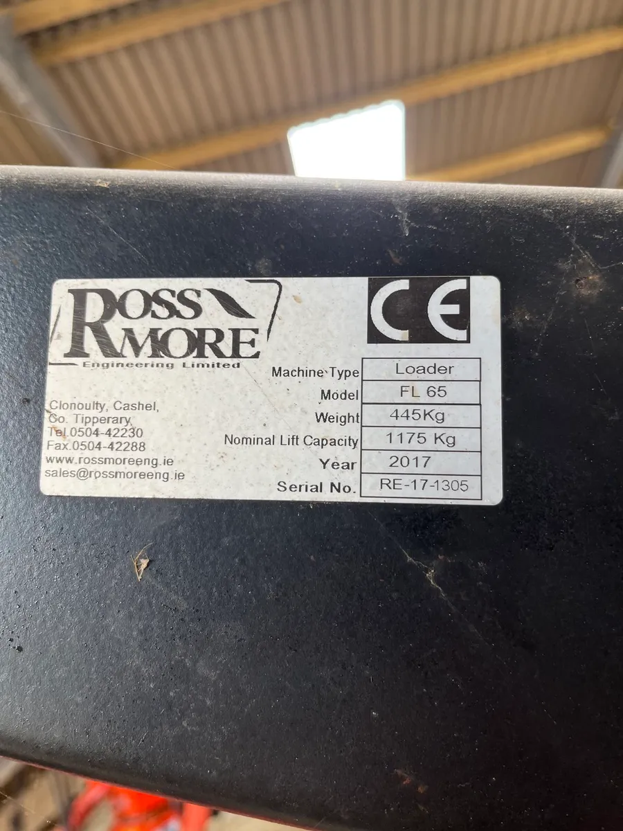 Rossmore front loader - Image 3