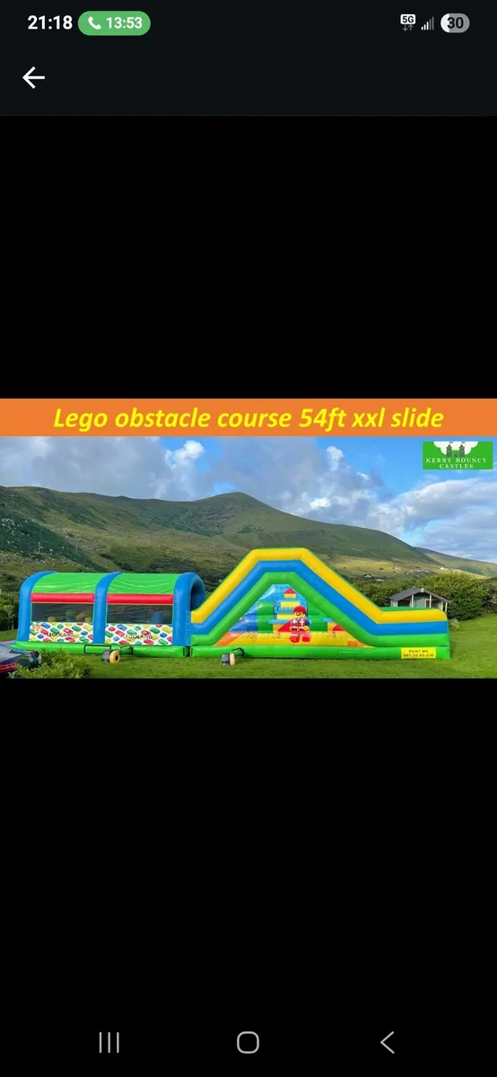 Bouncing Castle Obstacle course - Image 1