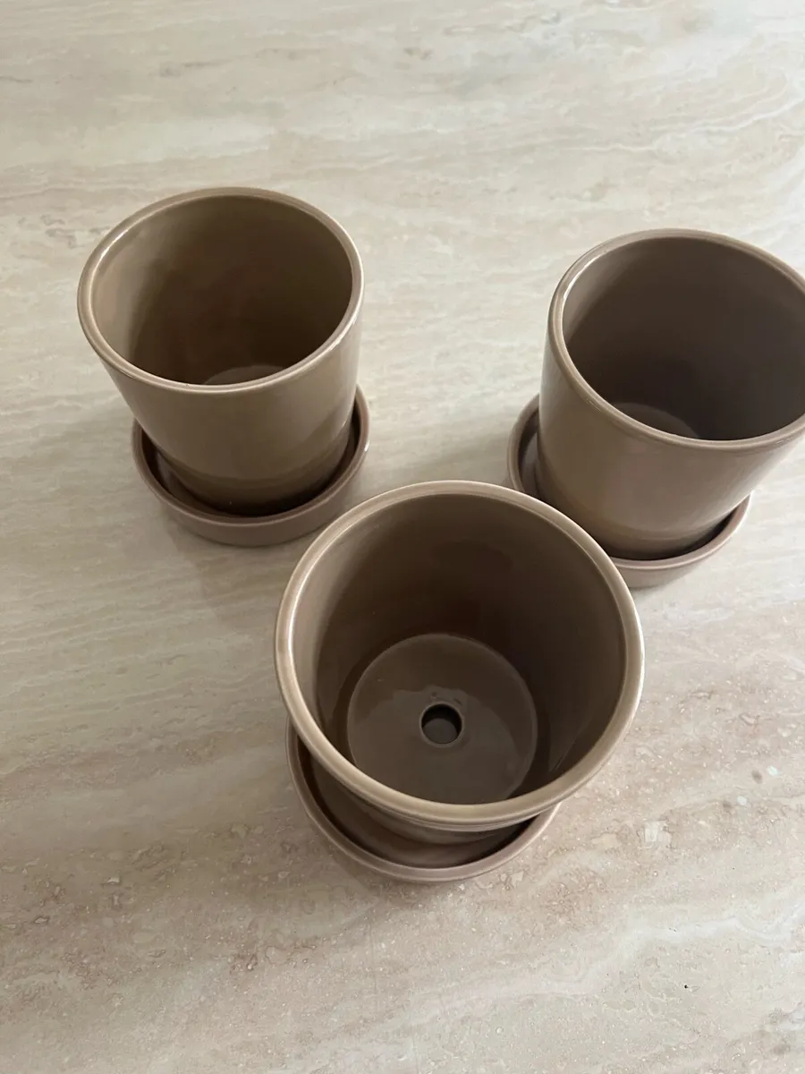 FLOWERPOT WITH SAUCER - Image 2