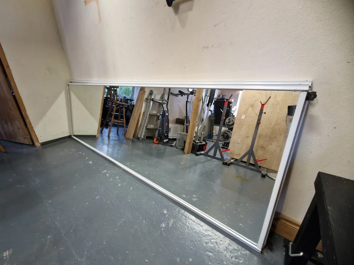 2 large mirrors - Image 1