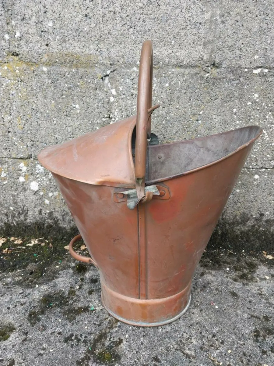 Copper bucket - Image 1