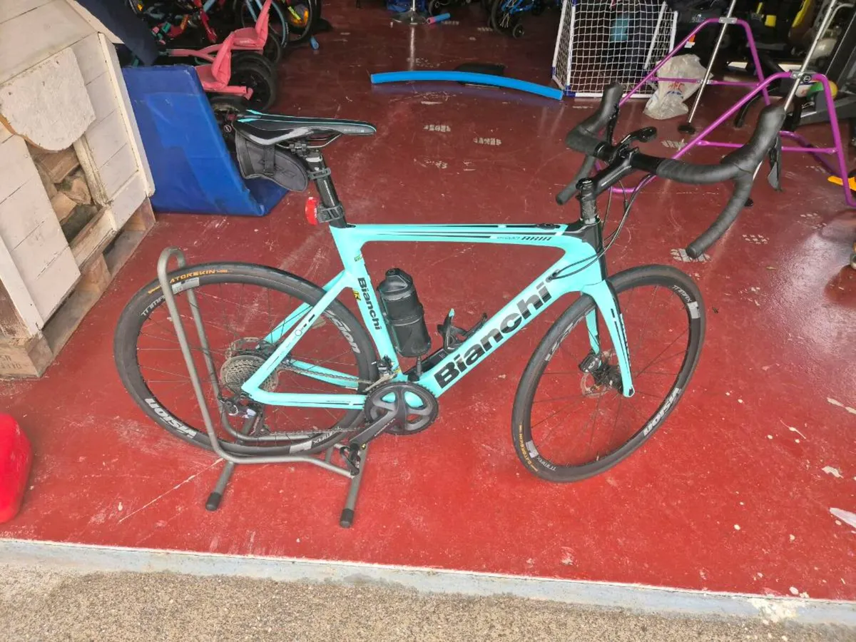 Bianchi Aria E-road Bike - Image 1