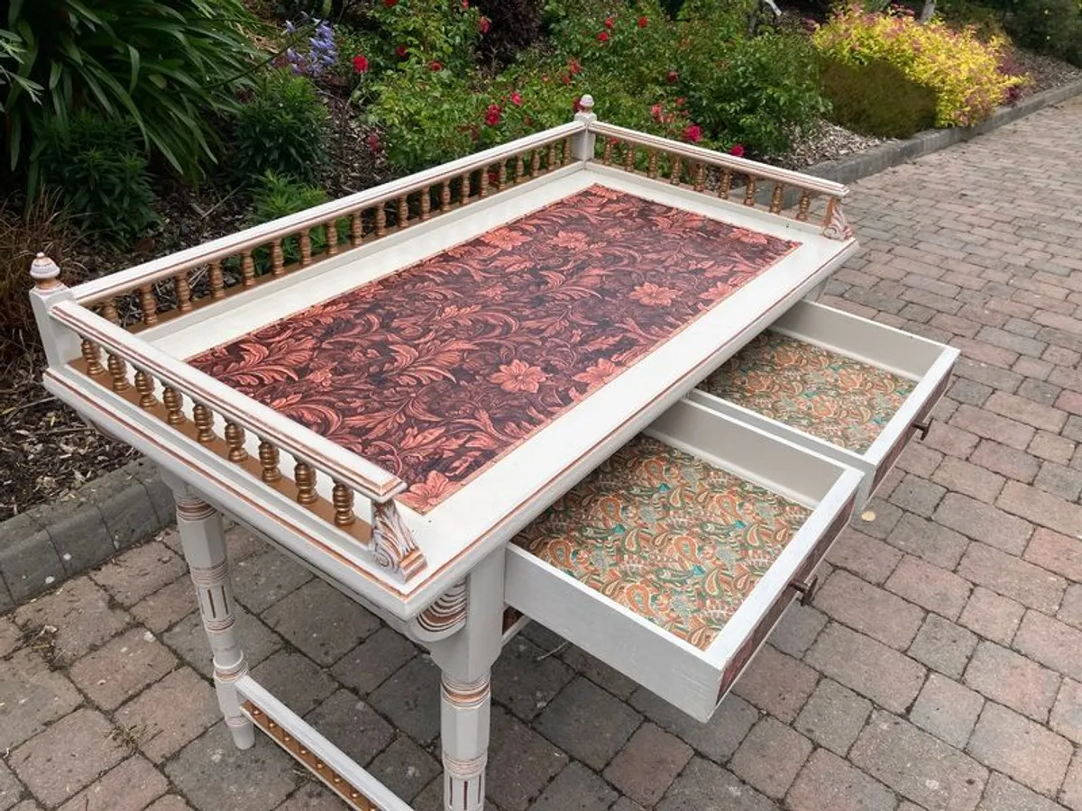 Victorian Writing desk - Image 3