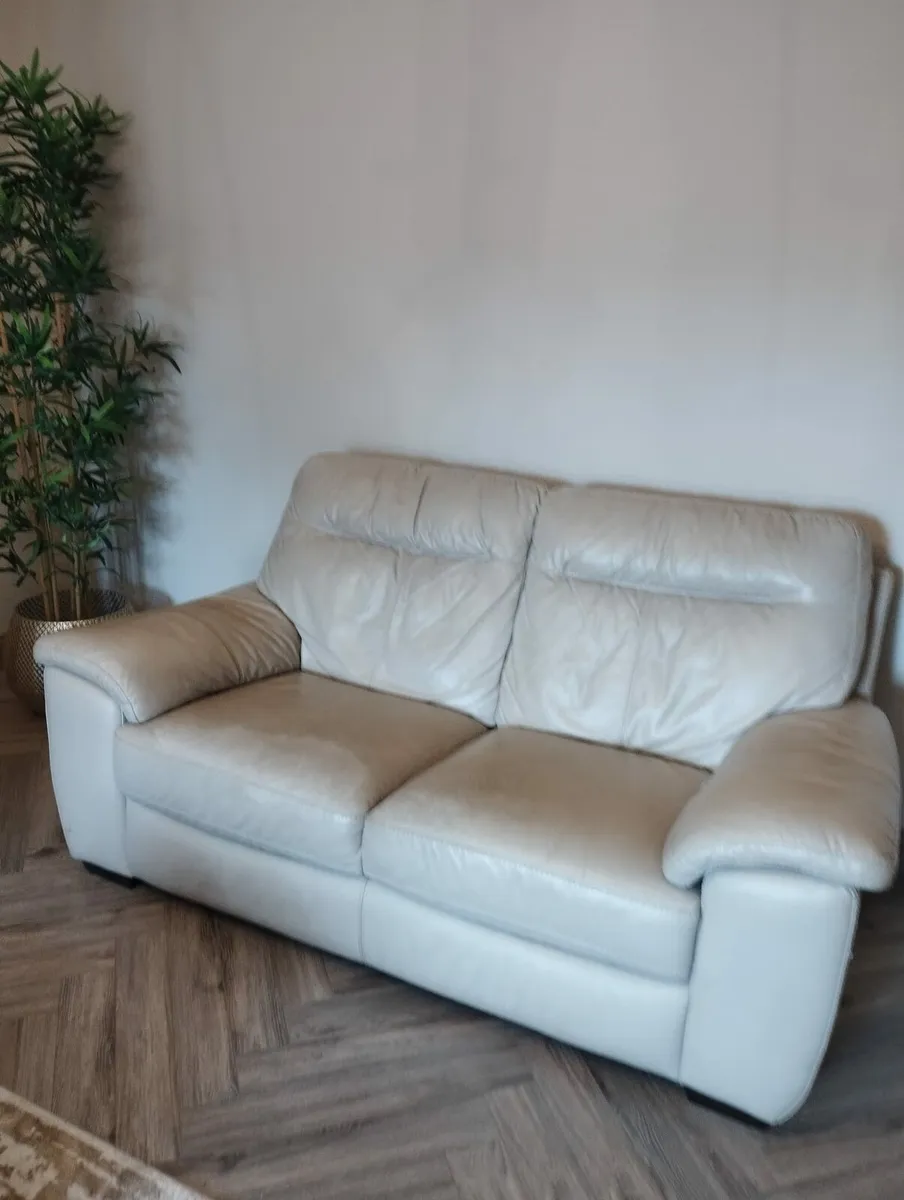 Leather Sofa - Image 1