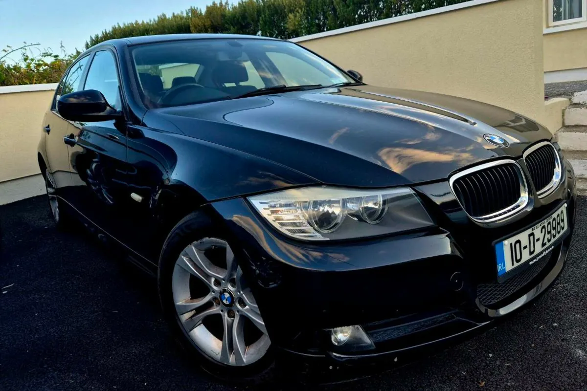 2010 BLACK BMW 316D CHEAP TAX €200 NCT’D 12/25 - Image 1