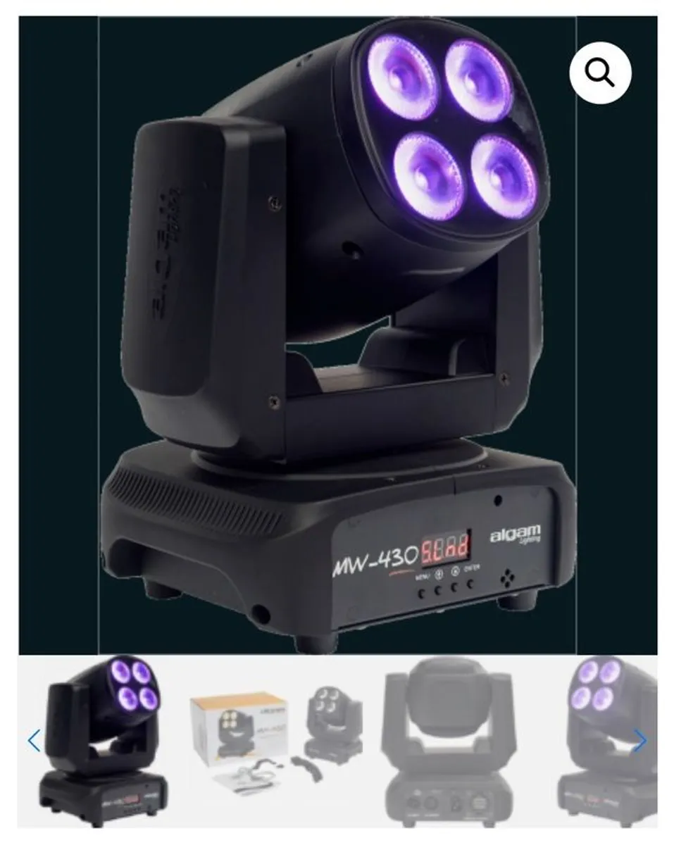 Algam Lighting MW-430  Wash Moving Head - Image 4