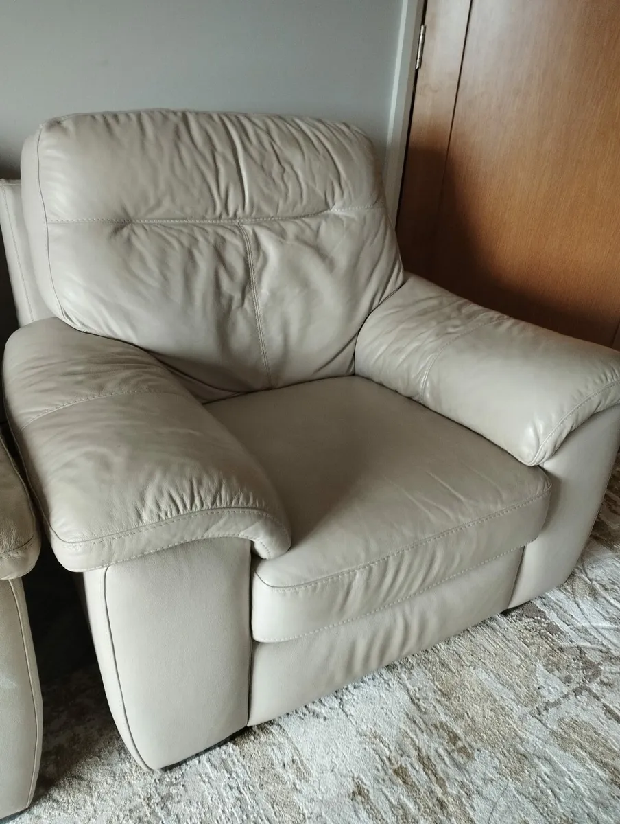 Leather Sofa - Image 3