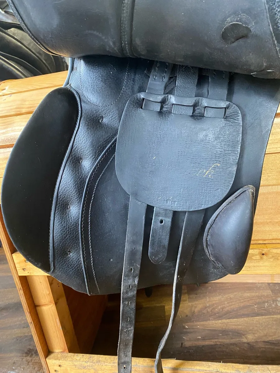 17”Kieffer event Leather saddle - Image 2