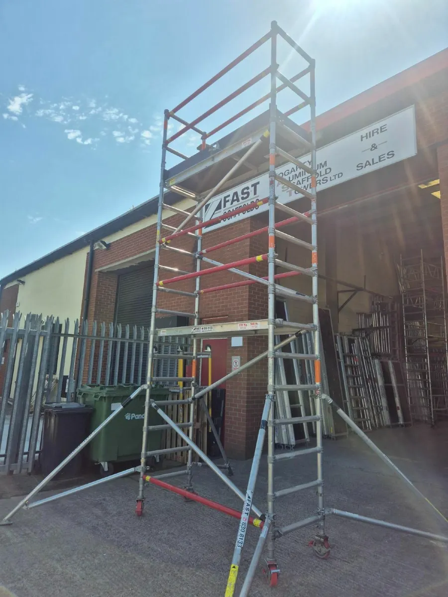 Alloy Mobile Scaffold Tower - Image 2