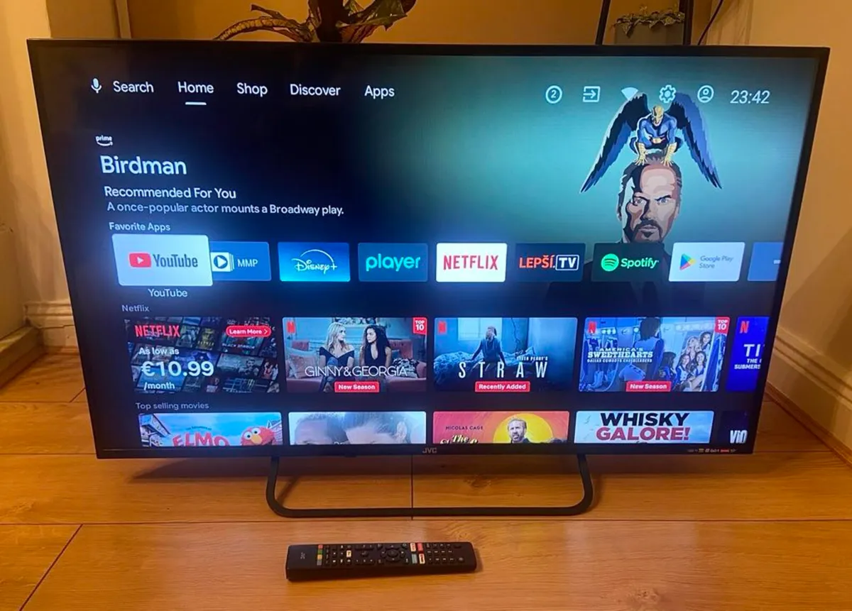 JVC 43" Smart and Android TV - Image 3