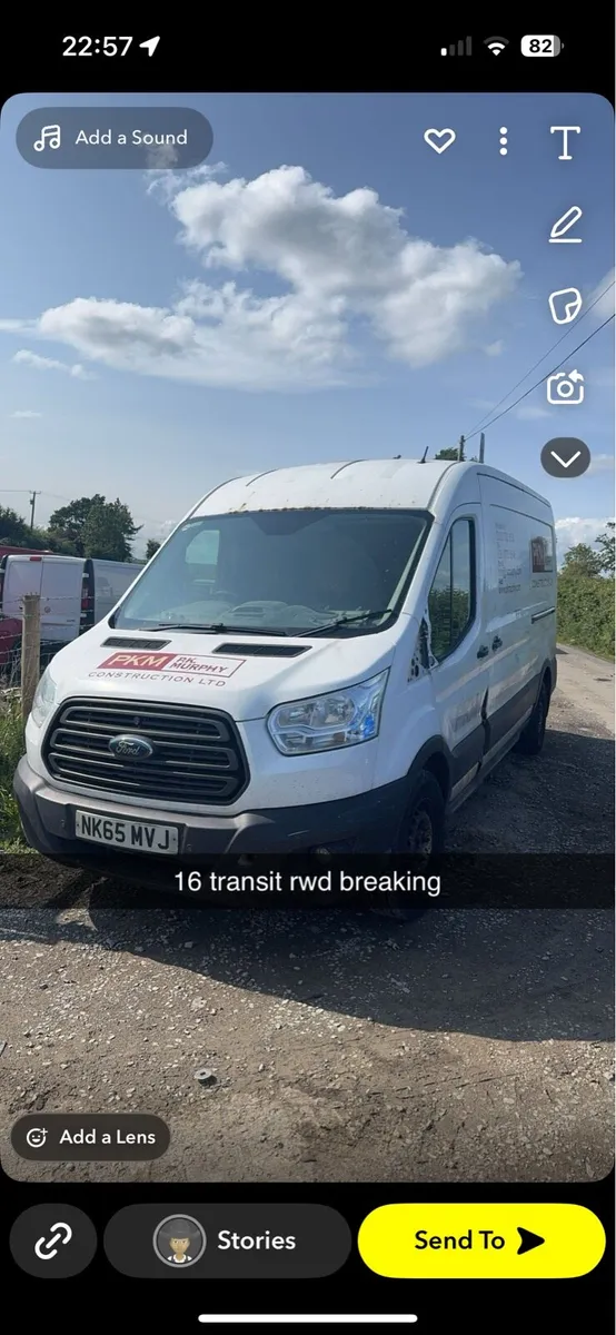 2016 ford transit breaking 2:2 rwd euro 5