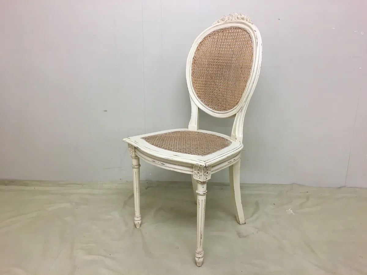 French Cane Chair - Image 1