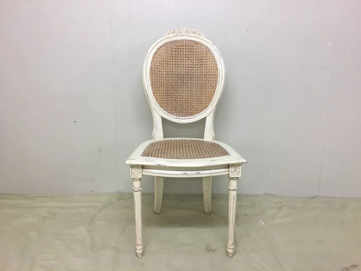 French Cane Chair - Image 2