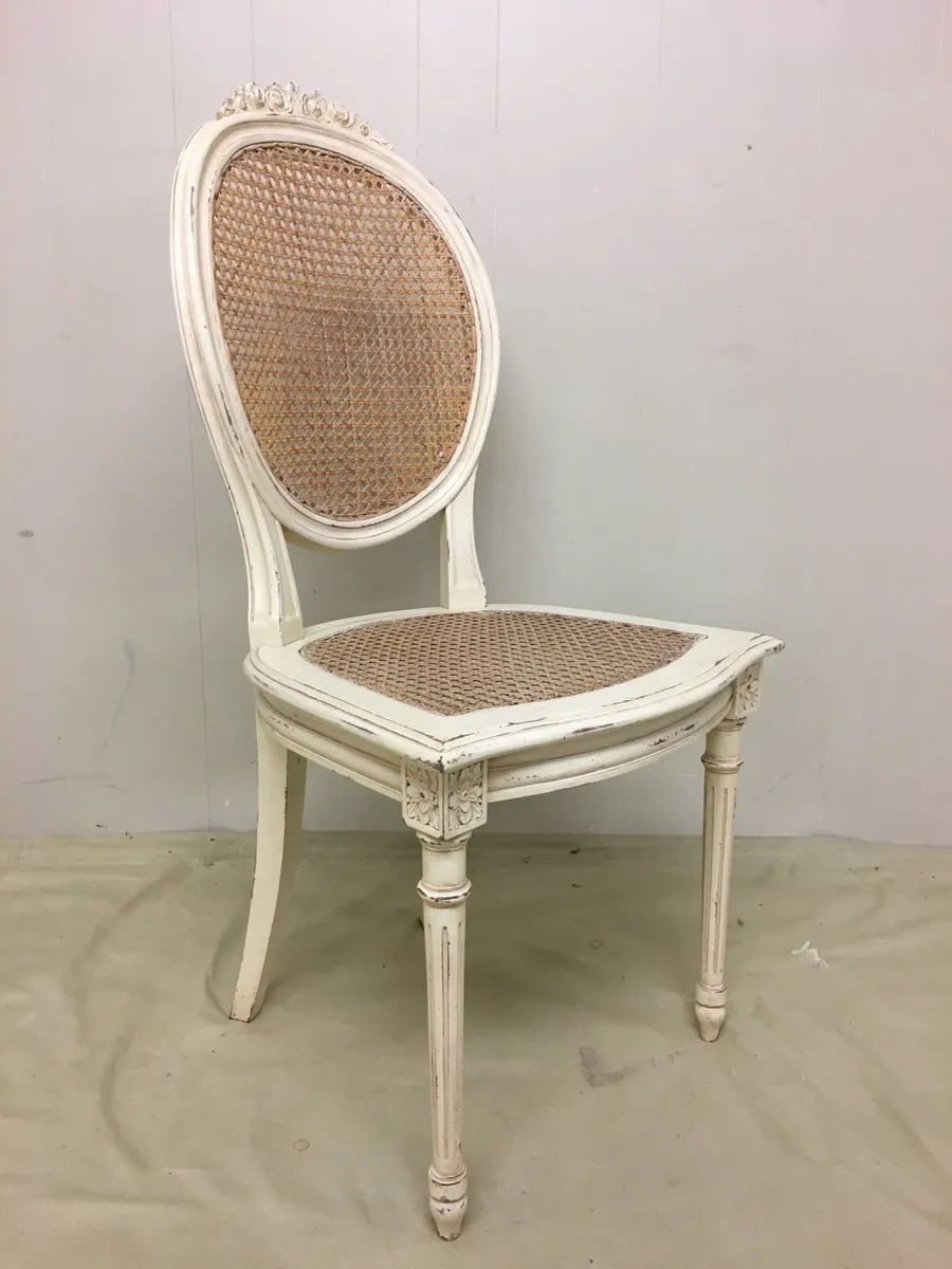 French Cane Chair - Image 3