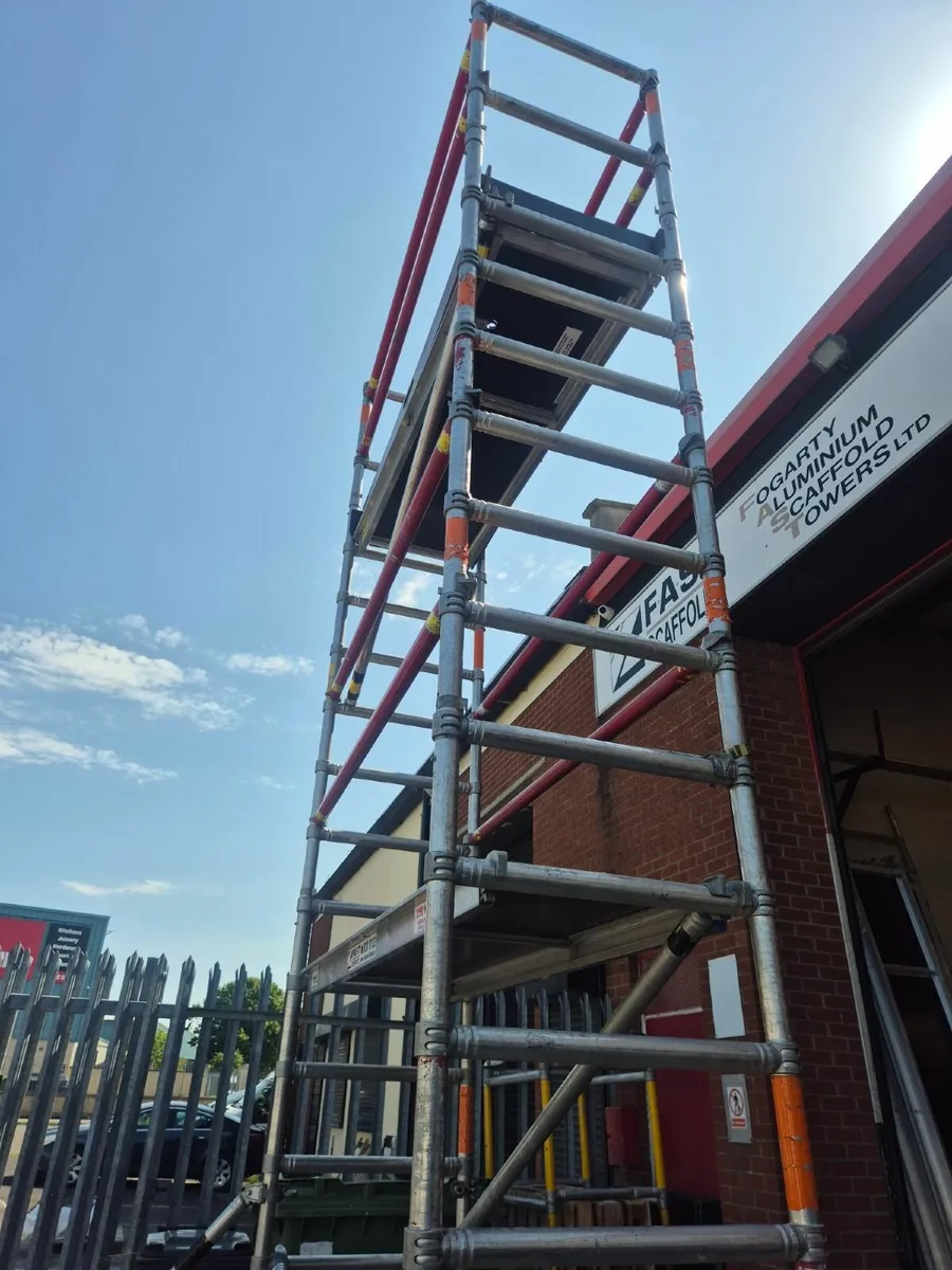 Alloy Mobile Scaffold Tower - Image 1