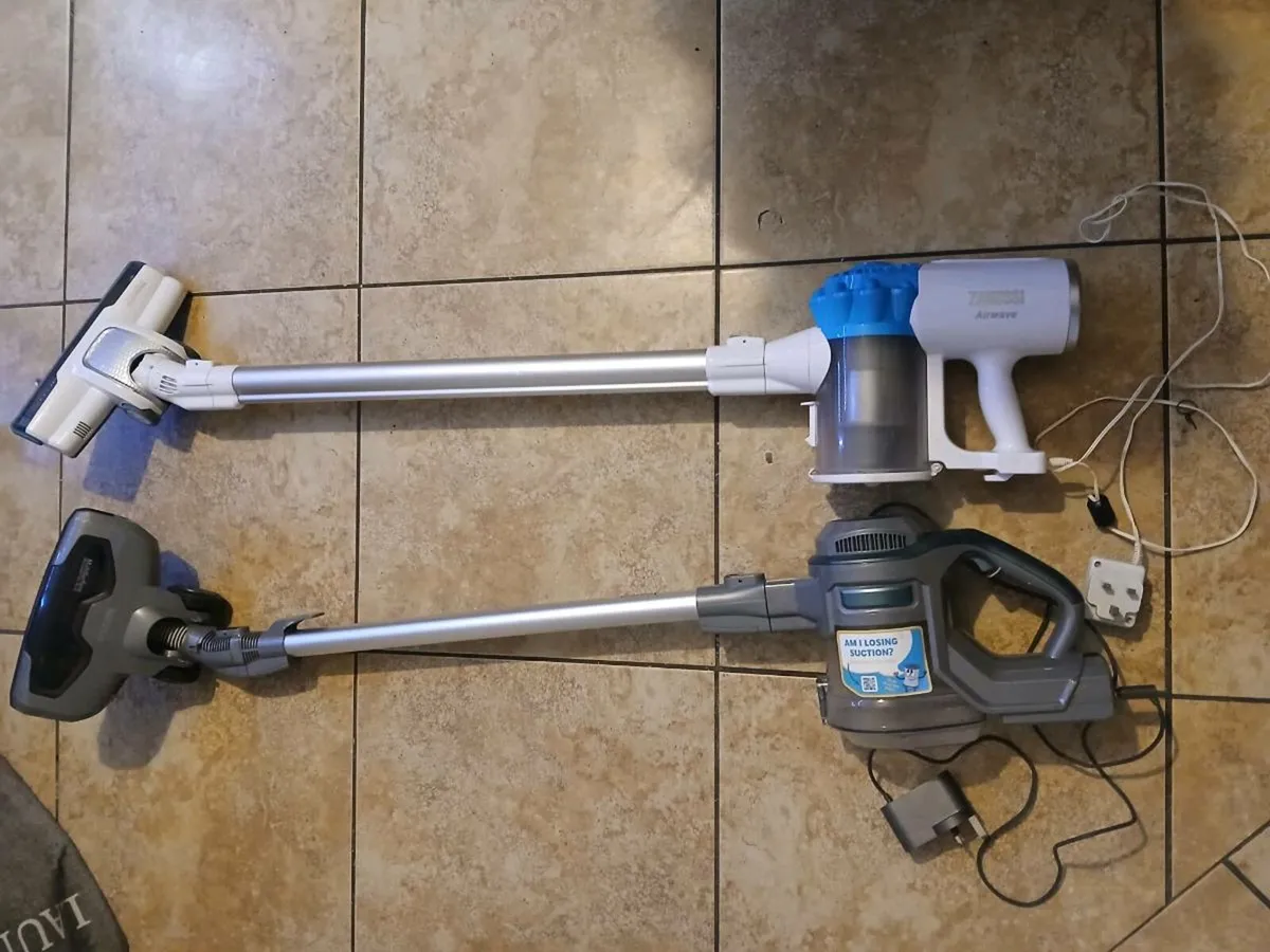 Two battery hoovers working perfect 2 for 70 pm - Image 3