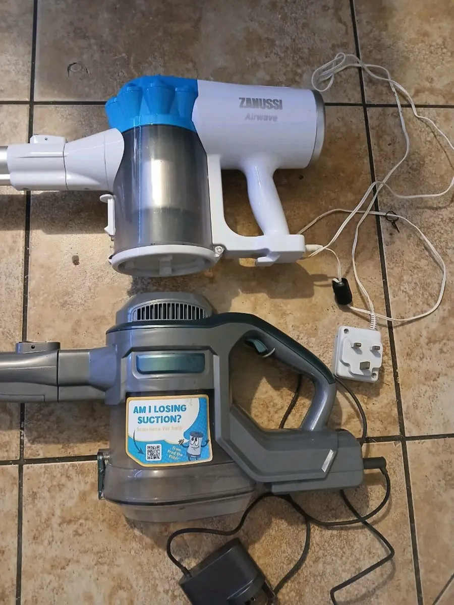 Two battery hoovers working perfect 2 for 70 pm - Image 4