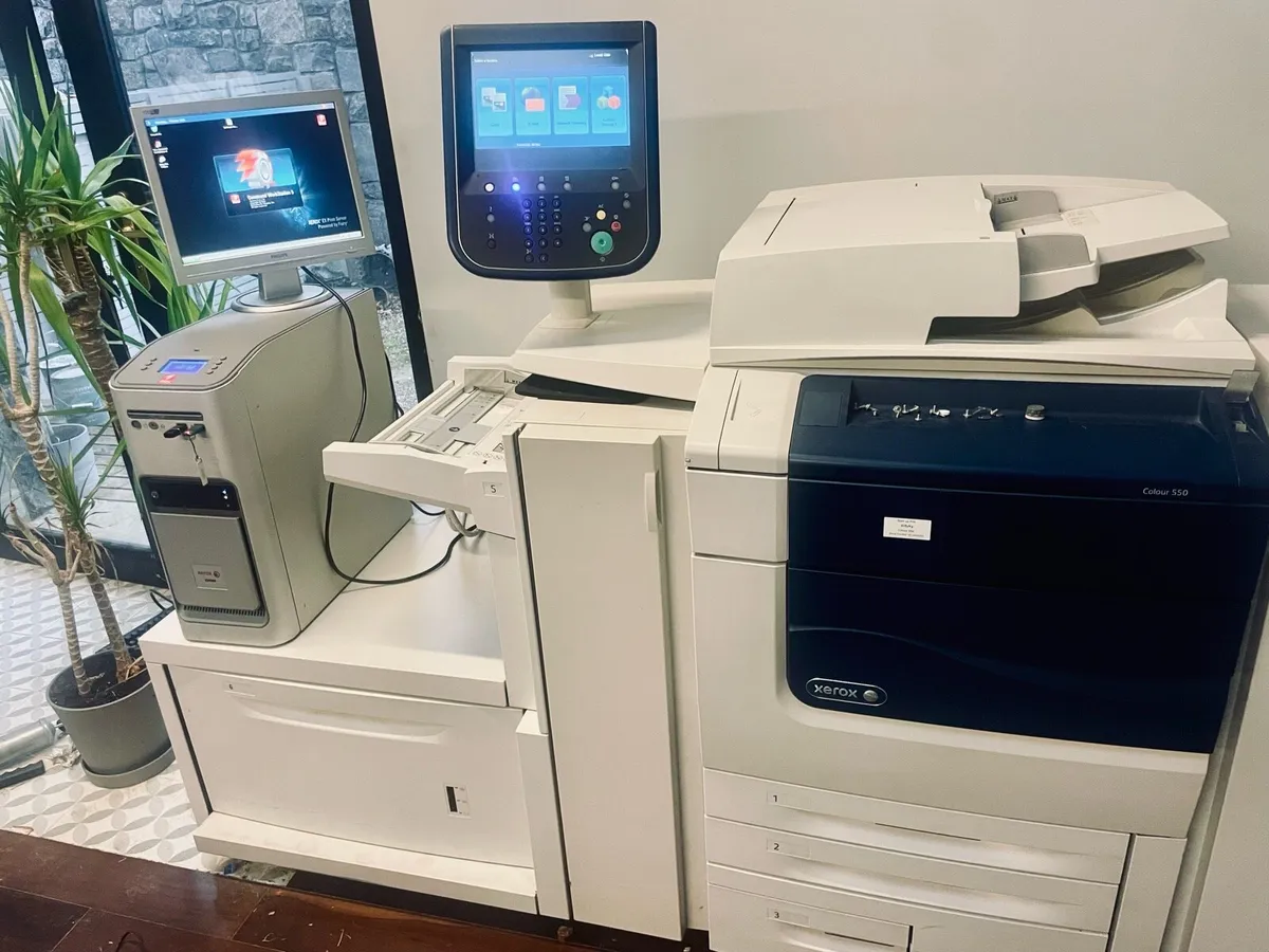 Xerox 550 Colour Printer SRA3 with Fiery - Image 1