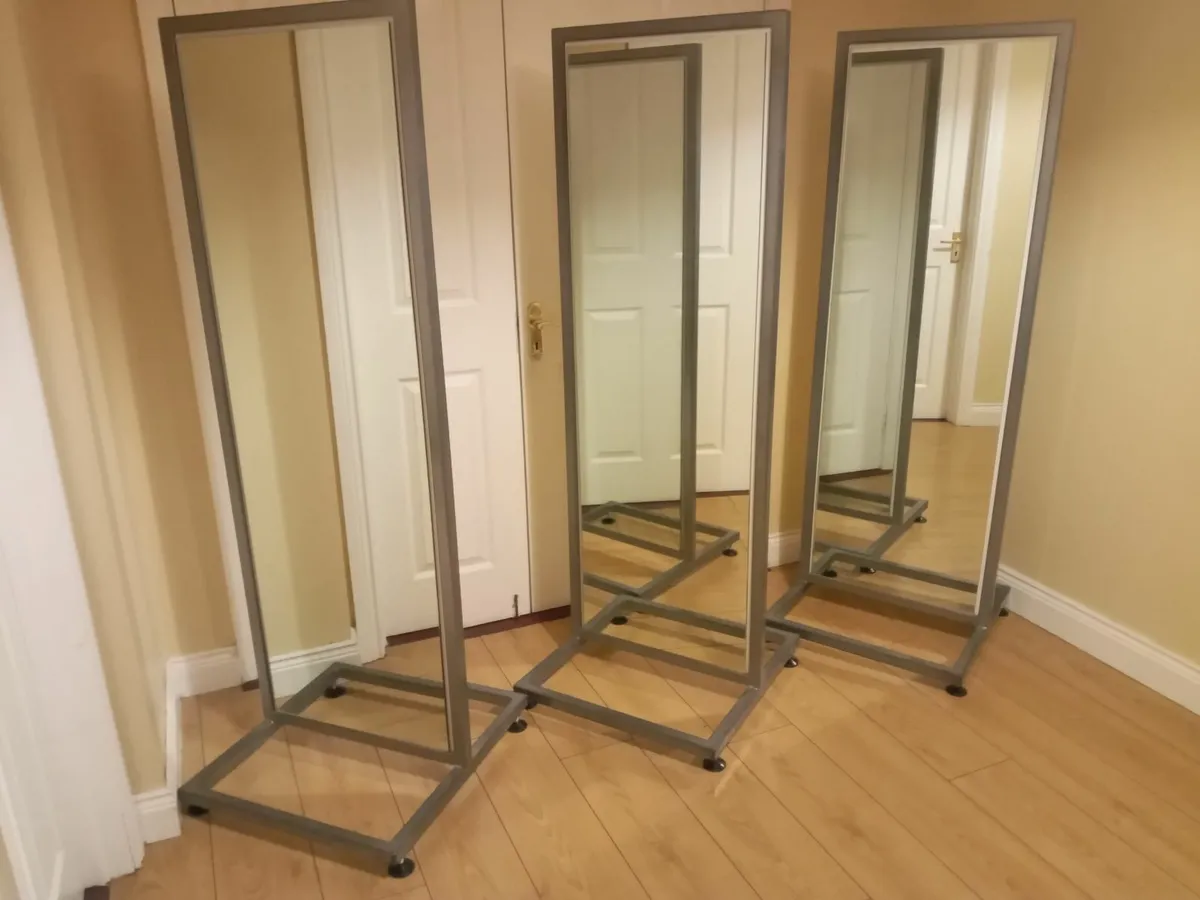 Delivery - 3 x Retail Mirrors Double Sided - Image 3