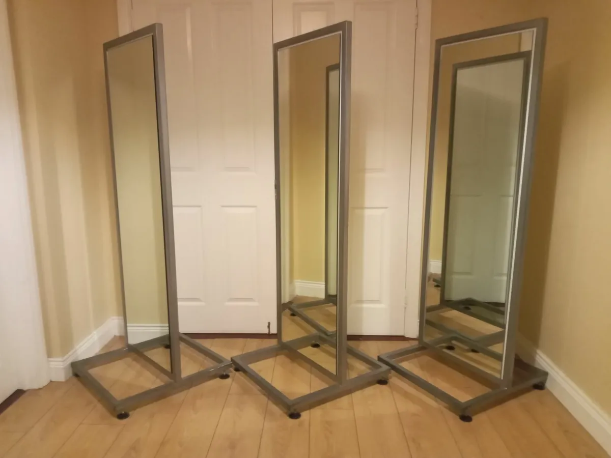 Delivery - 3 x Retail Mirrors Double Sided - Image 4