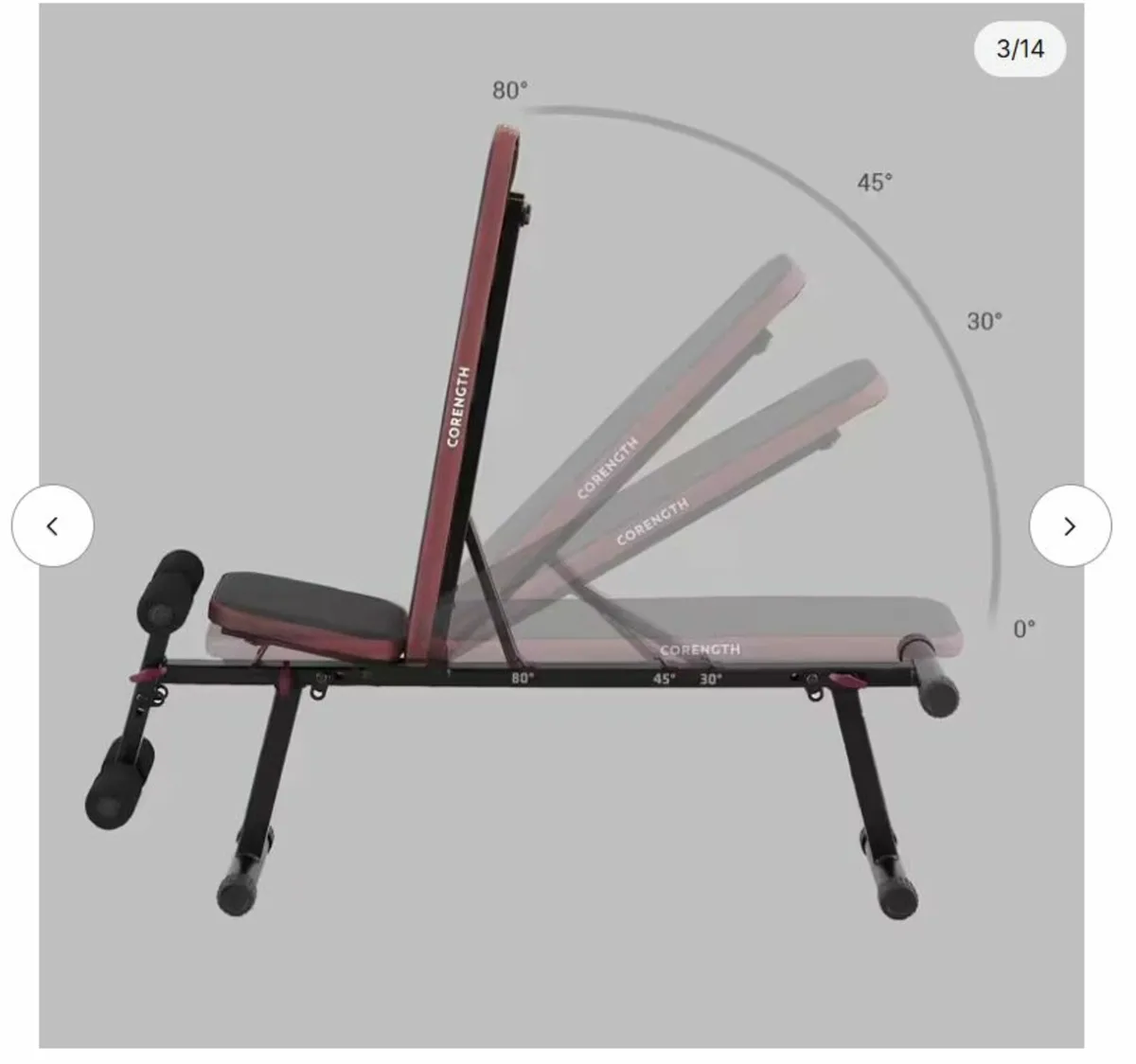Decathlon Bench for Weights - Image 4