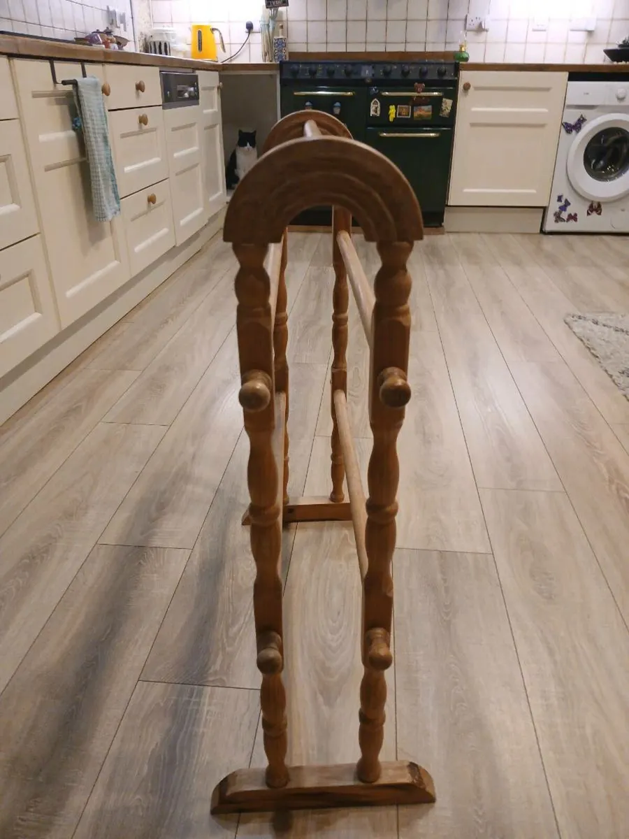 Vintage clothes horse - Image 2