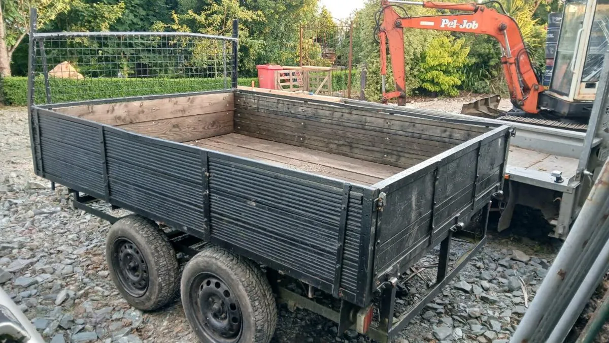 Car trailer 8ft x 6ft - Image 2