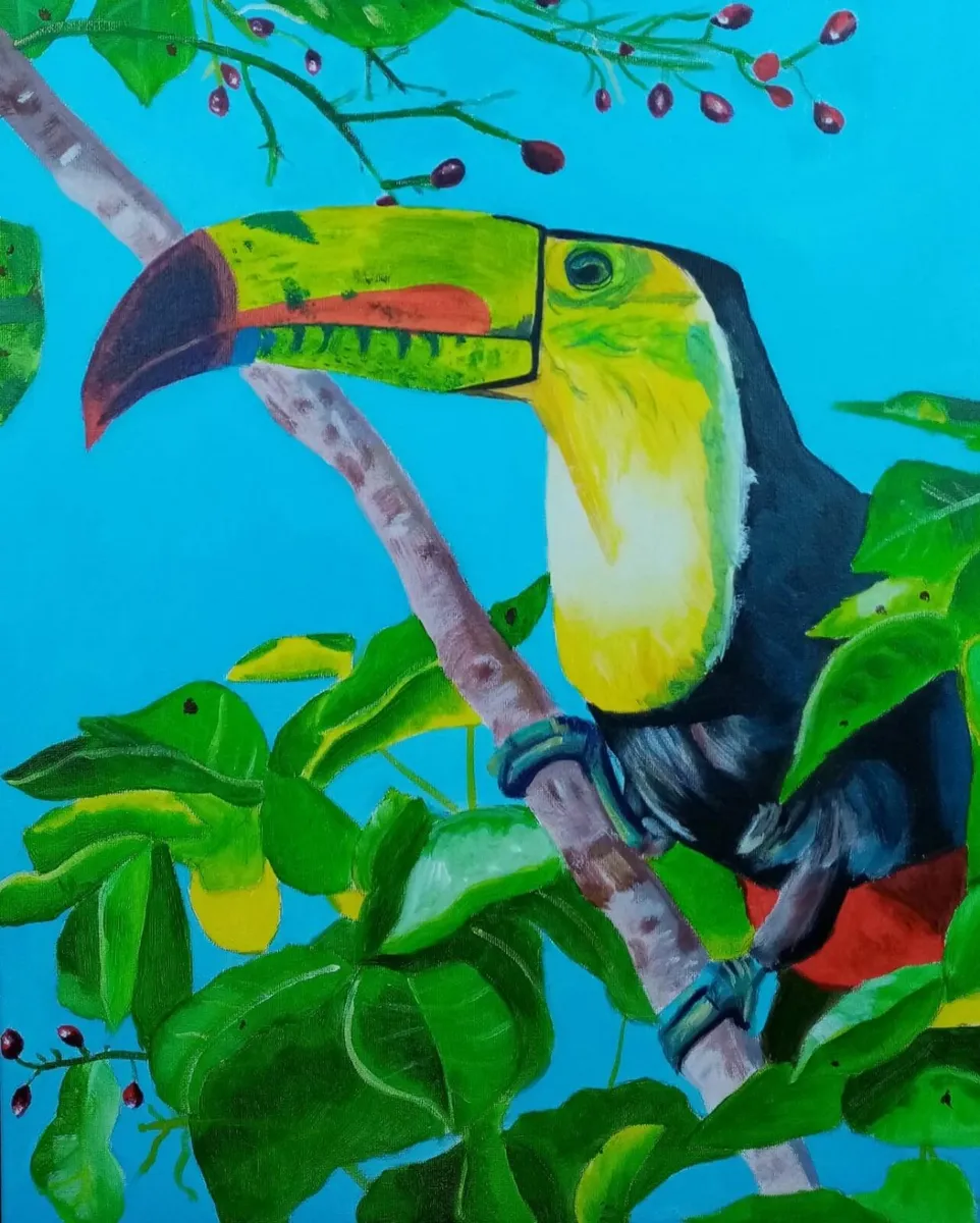 Beautiful original oilon canvas