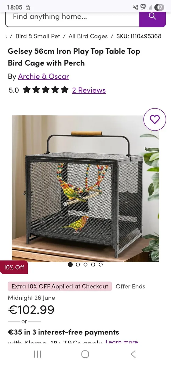 Bird cage - Image 1