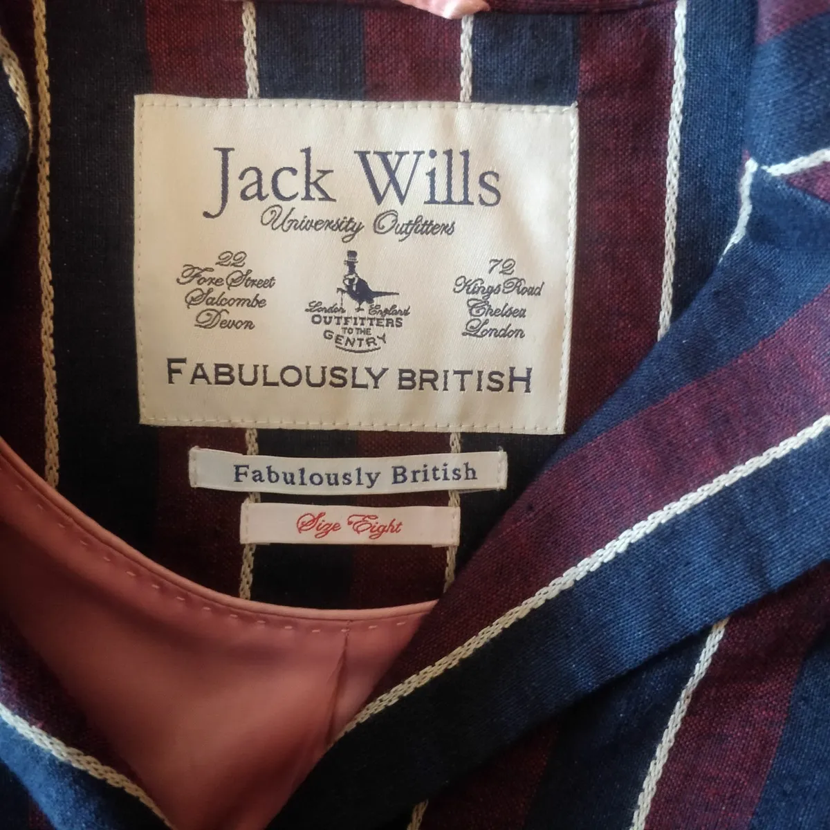 Jack Wills Blazer Sz 8 As New - Image 1