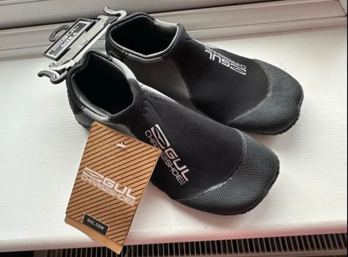 Brand new Gul water shoes - black - UK 4 - Image 1
