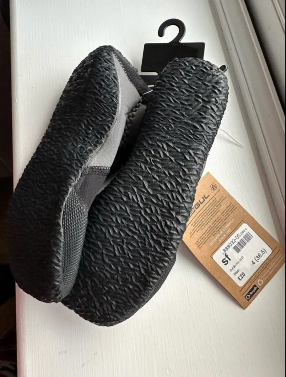 Brand new Gul water shoes - black - UK 4 - Image 2