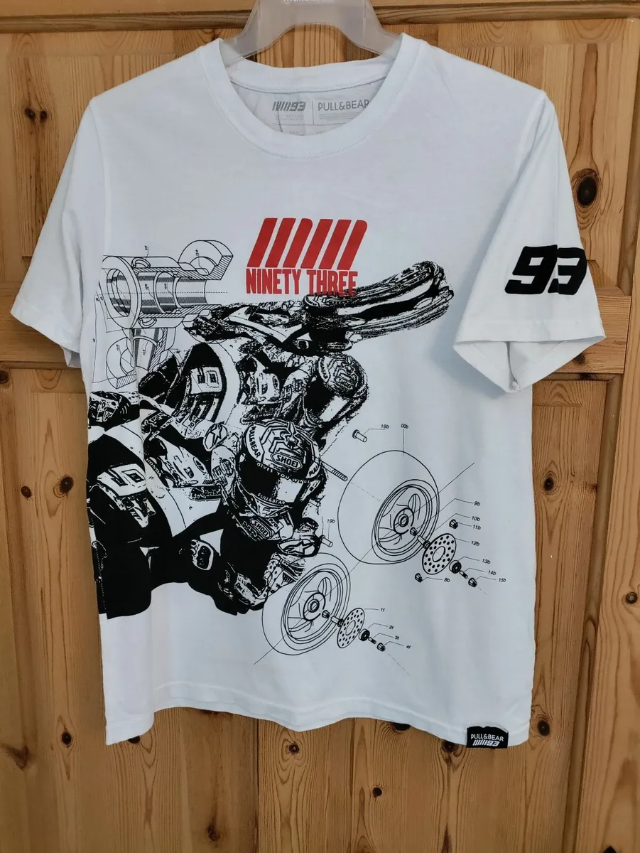 Pull&Bear Marq Marquez MotoGp shirt L - Image 1