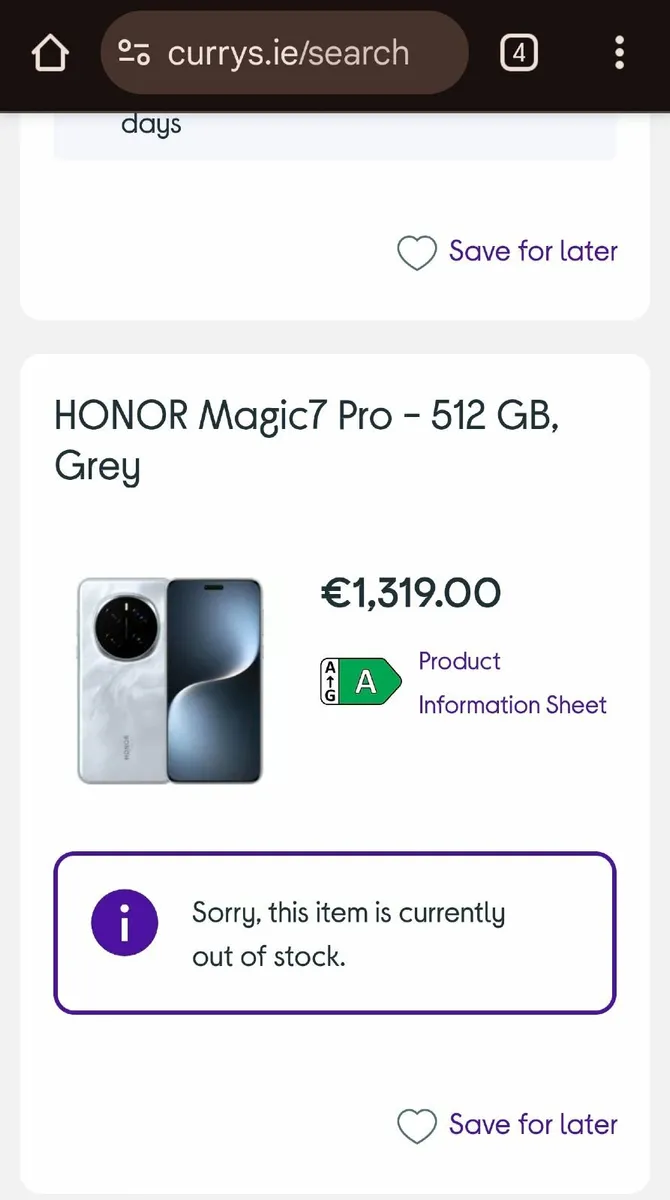 Honor magic 7 pro 512gb