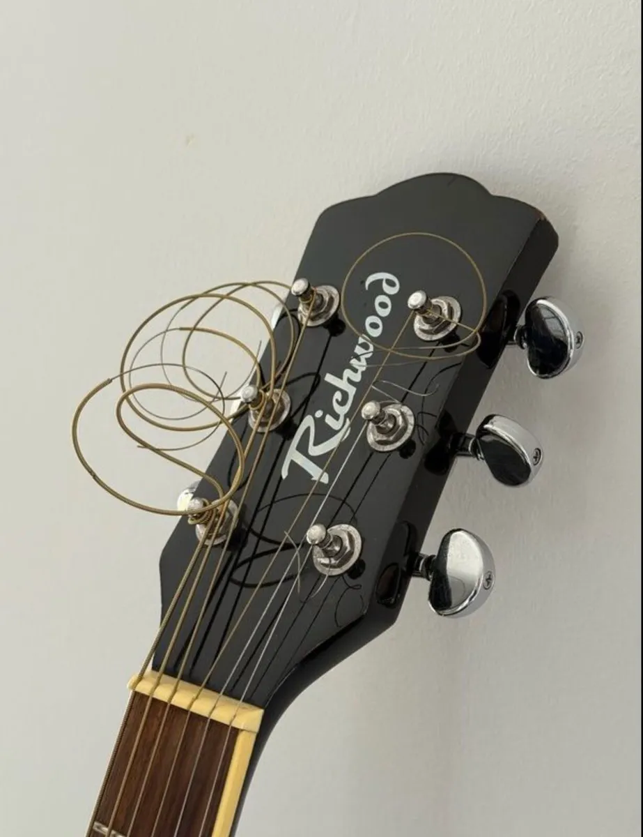 Richwood electro acoustic guitar - Image 3