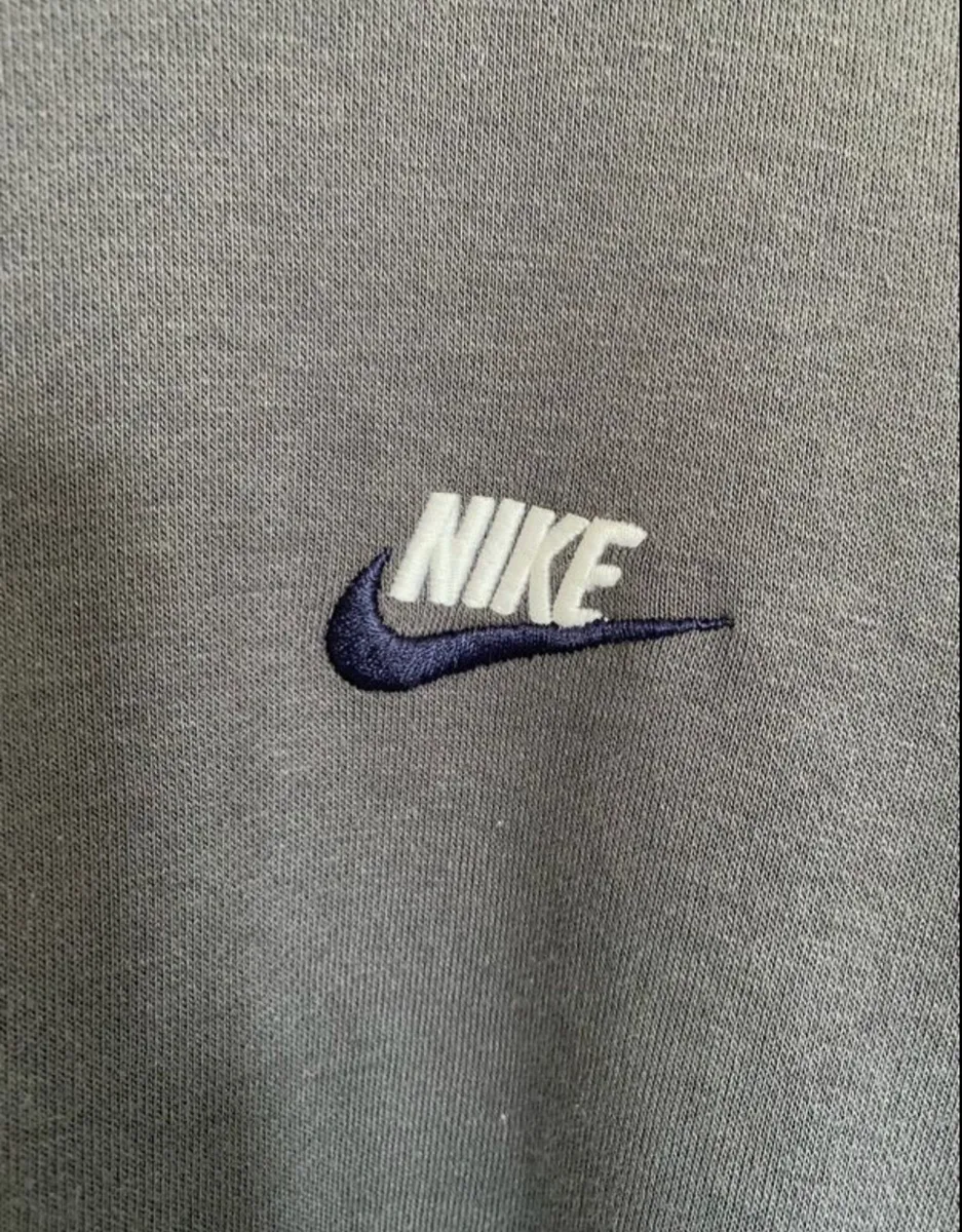 Nike full zip hoodie for men, XL, dark grey - Image 2